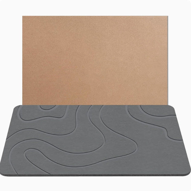 Diatomaceous Stone Bath Mat