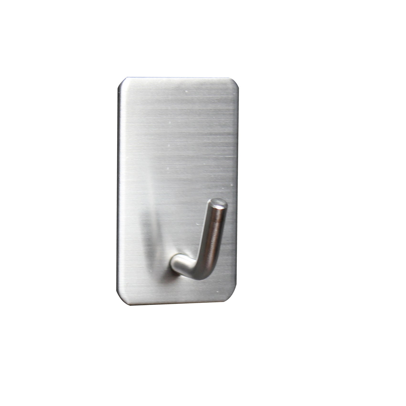 Wall-Hook Storage Self-Adhesive Sticky Stainless-Steel Bathroom Kitchen