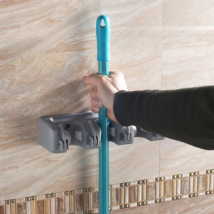 Plastic Mop/Broom Hook Wall Hanging Multifunctional