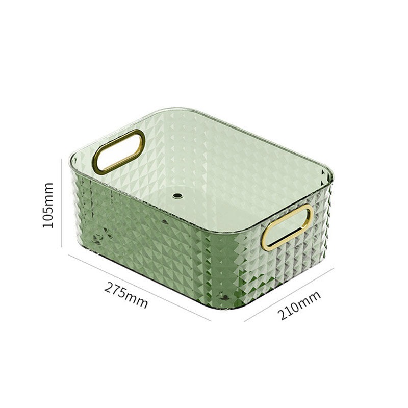 Transparent Organizing Storage Basket