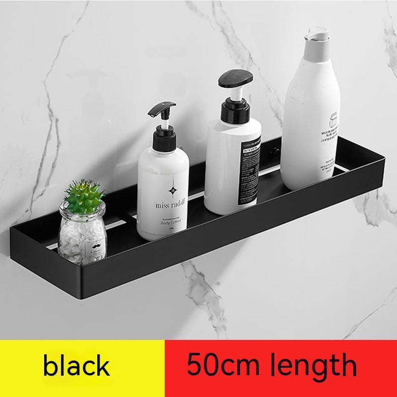 Mirror Front Bathroom Storage Rack