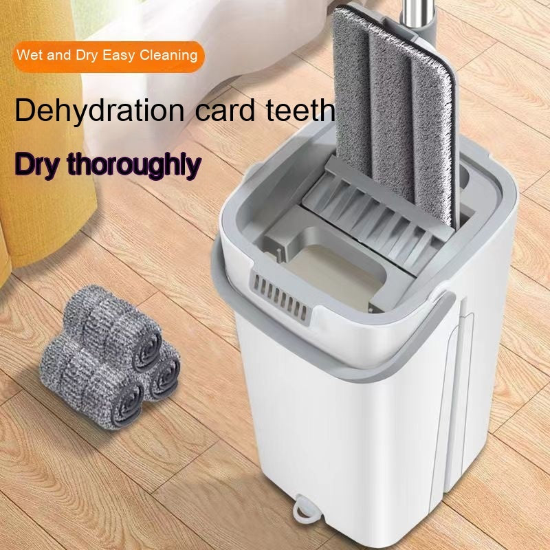 Household Hand free Mop Bucket Dry Wet Separation
