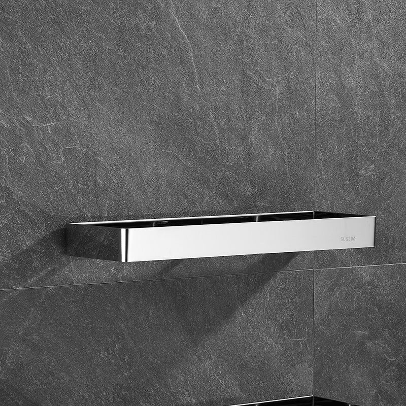 Mirror Front Bathroom Storage Rack