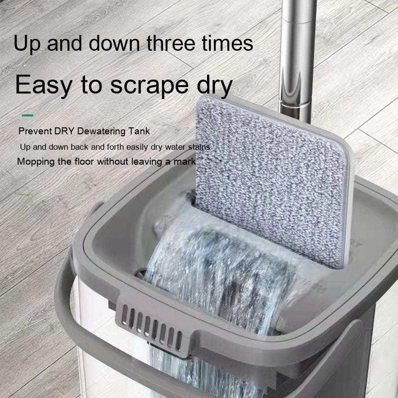 Household Hand free Mop Bucket Dry Wet Separation