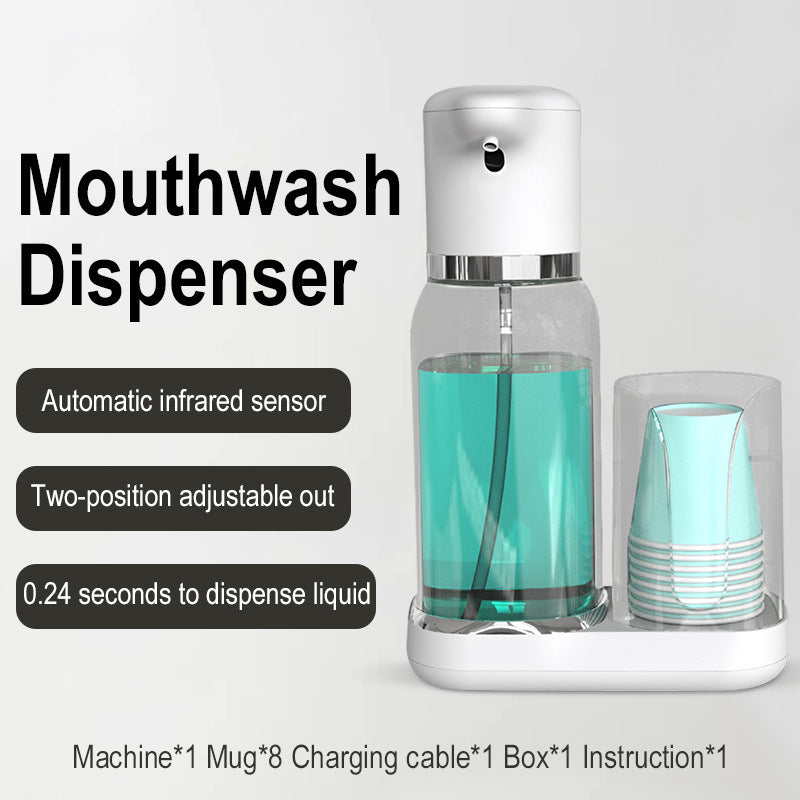 Automatic Liquid Mouthwash Dispenser